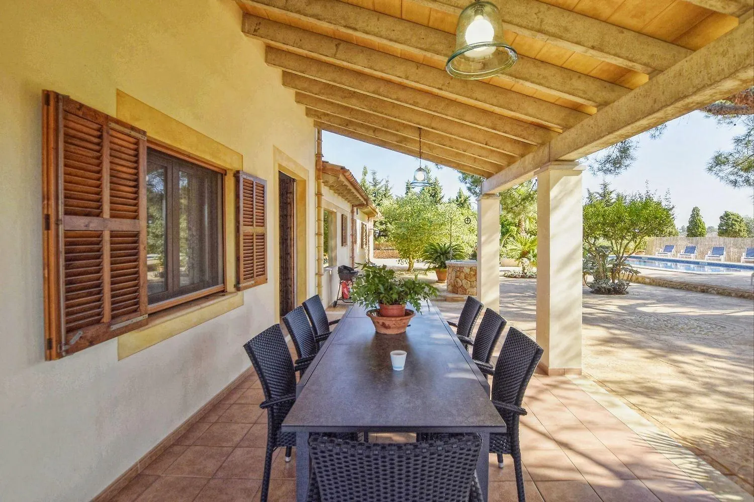 Tatil Evi Modernes Landhaus Mit Pool, Klimaanlage Und Wlan Nur 2 Km Vom Strand Entfernt Santa Margalida